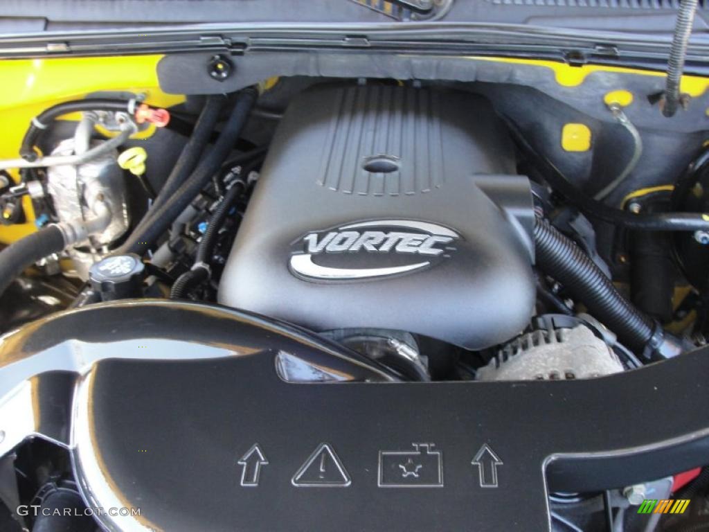 2003 Avalanche 1500 Z71 4x4 - Yellow / Dark Charcoal photo #28