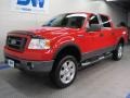 2006 Bright Red Ford F150 FX4 SuperCrew 4x4  photo #2