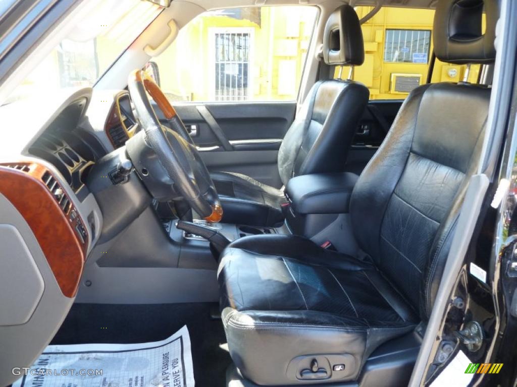 2003 Montero Limited 4x4 - Solano Black Pearl / Charcoal photo #8