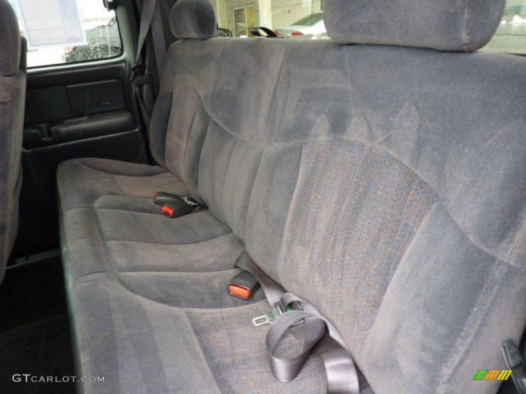 Graphite Interior 2001 Chevrolet Silverado 1500 LS Extended Cab 4x4 Photo #46579940