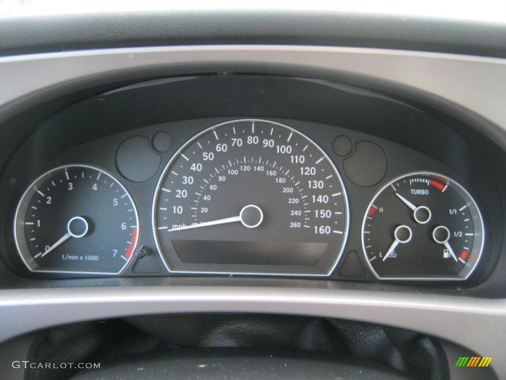 2007 Saab 9-5 Aero Sedan Gauges Photo #46580201