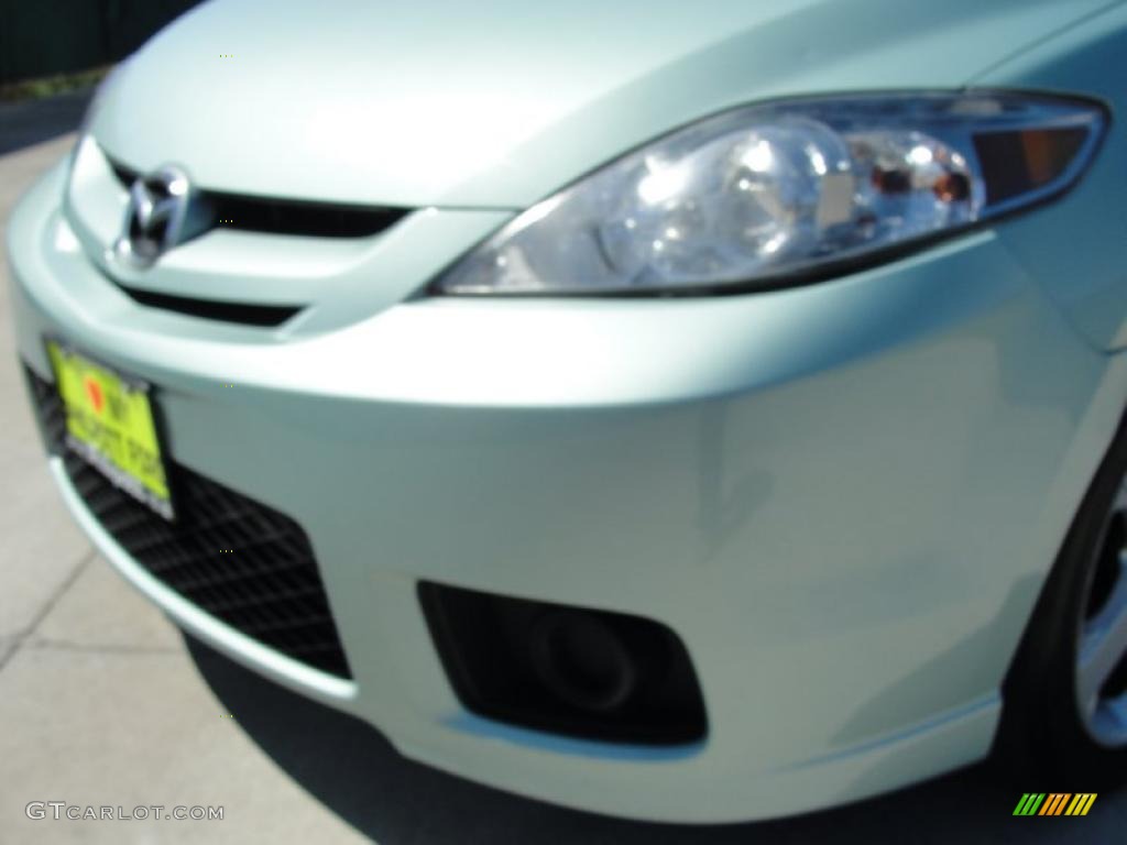 2006 MAZDA5 Sport - Stellar Silver Mica / Black photo #12