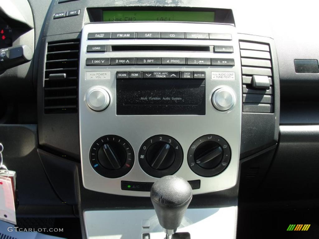 2006 MAZDA5 Sport - Stellar Silver Mica / Black photo #42