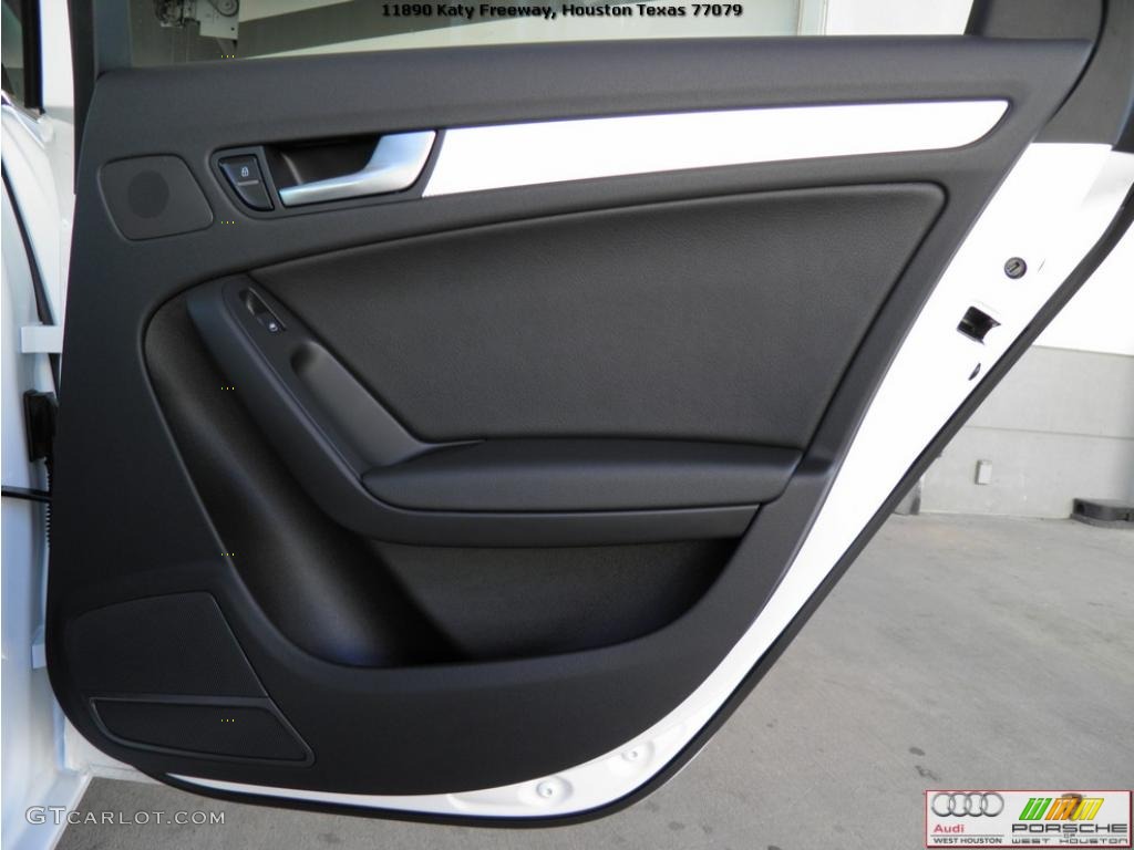 2011 A4 2.0T Sedan - Ibis White / Black photo #28