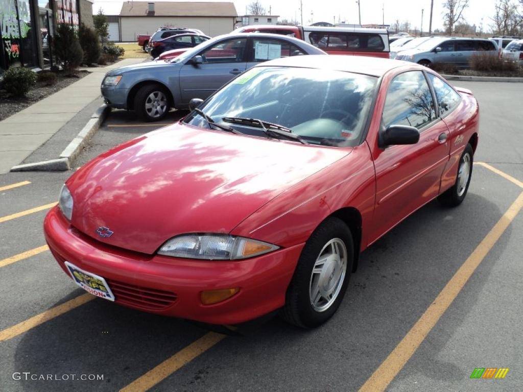 Bright Red 1999 Chevrolet Cavalier RS Coupe Exterior Photo #46583754