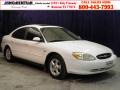 2002 Vibrant White Ford Taurus SES  photo #1