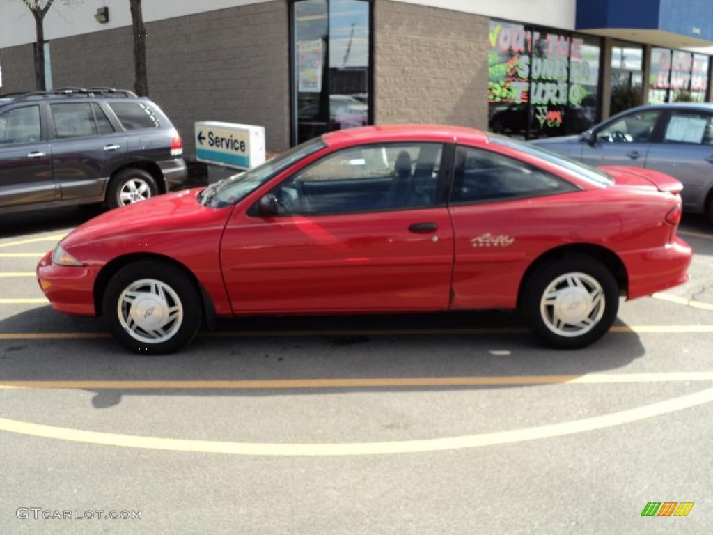 1999 Cavalier RS Coupe - Bright Red / Graphite photo #7