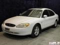 2002 Vibrant White Ford Taurus SES  photo #3