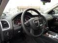 2010 Audi Q7 Espresso Brown Interior Steering Wheel Photo