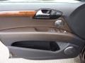 2010 Audi Q7 Espresso Brown Interior Door Panel Photo