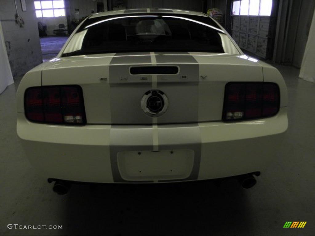 2007 Mustang Shelby GT Coupe - Performance White / Dark Charcoal photo #15