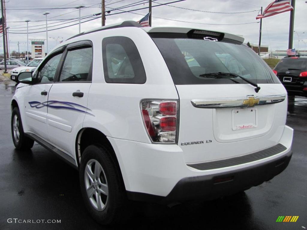 2006 Equinox LS - Summit White / Light Gray photo #2