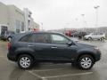 2011 Pacific Blue Kia Sorento LX AWD  photo #3