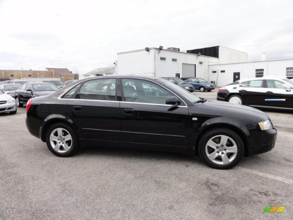 Brilliant Black 2004 Audi A4 3.0 quattro Sedan Exterior Photo #46588548