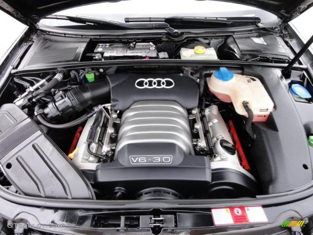 2004 Audi A4 3.0 quattro Sedan 3.0 Liter DOHC 30-Valve V6 Engine Photo #46588734