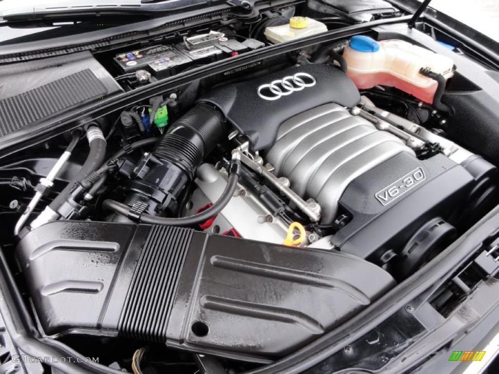 2004 Audi A4 3.0 quattro Sedan 3.0 Liter DOHC 30-Valve V6 Engine Photo #46588767