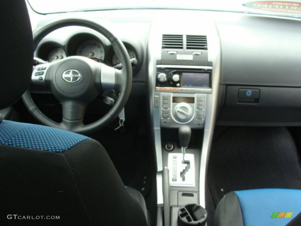 2010 Scion tC Release Series 6.0 Color Tuned Black/Blue Dashboard Photo #46588806