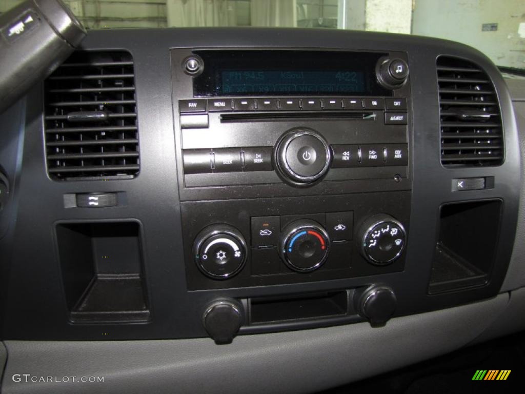 2009 Silverado 1500 Regular Cab - Summit White / Dark Titanium photo #15