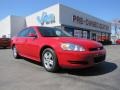 2010 Victory Red Chevrolet Impala LS  photo #1