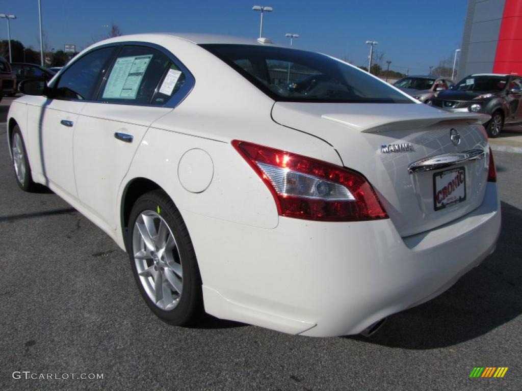 Winter Frost White 2011 Nissan Maxima 3.5 SV Exterior Photo #46589349