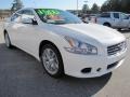 2011 Winter Frost White Nissan Maxima 3.5 SV  photo #7