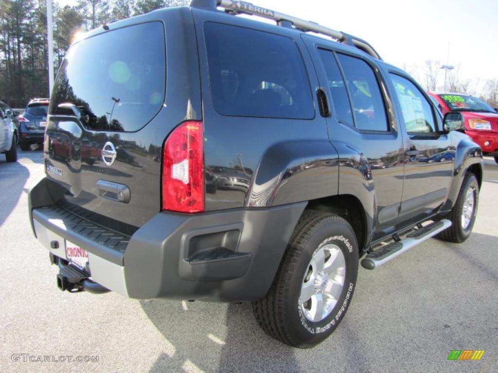 2011 Xterra S - Night Armor / Gray photo #4