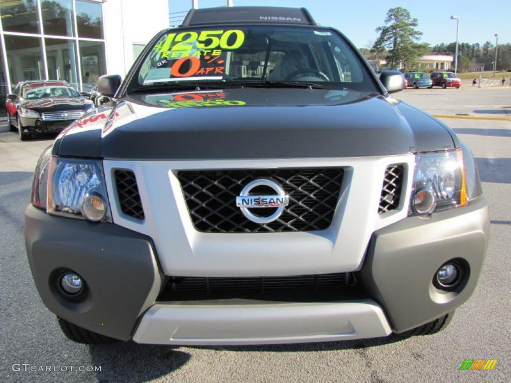 2011 Xterra S - Night Armor / Gray photo #7