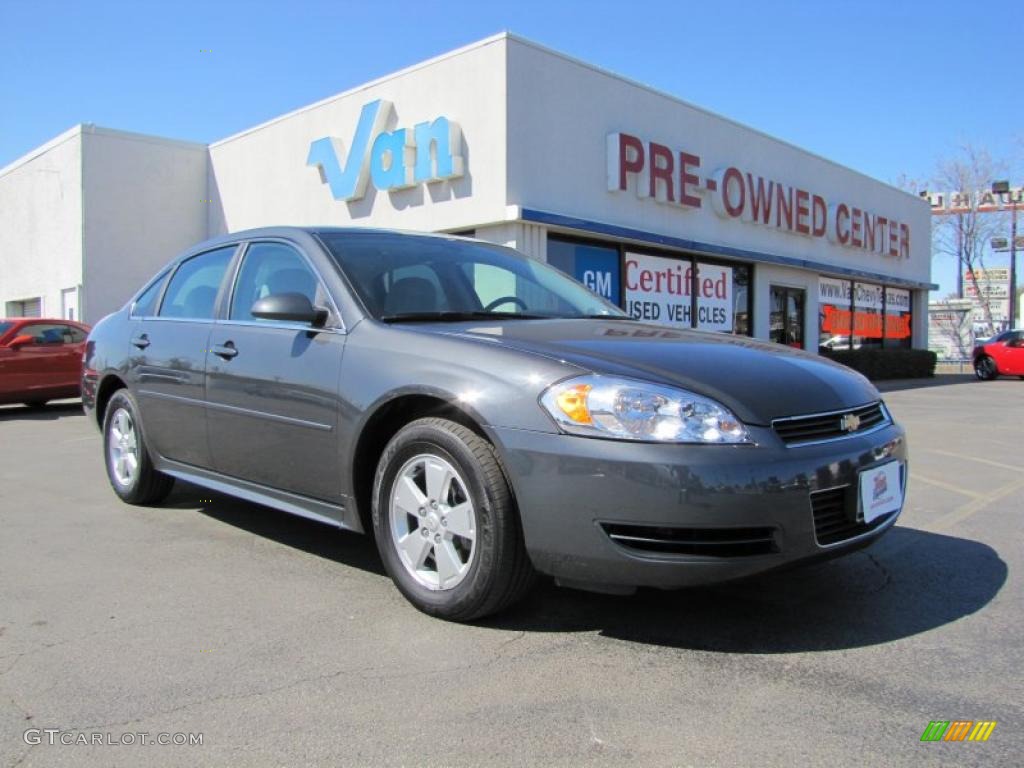 2011 Impala LS - Cyber Gray Metallic / Gray photo #1