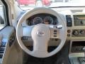 2011 Nissan Pathfinder Cafe Latte Interior Steering Wheel Photo