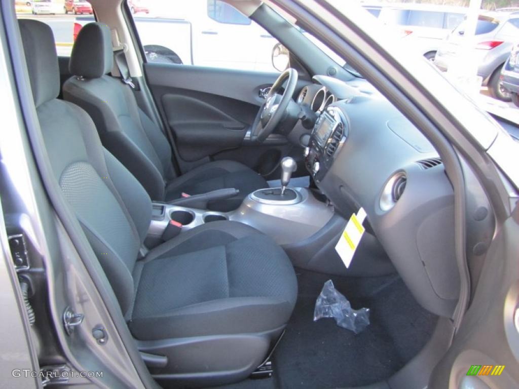 Black/Silver Trim Interior 2011 Nissan Juke SV Photo #46590483