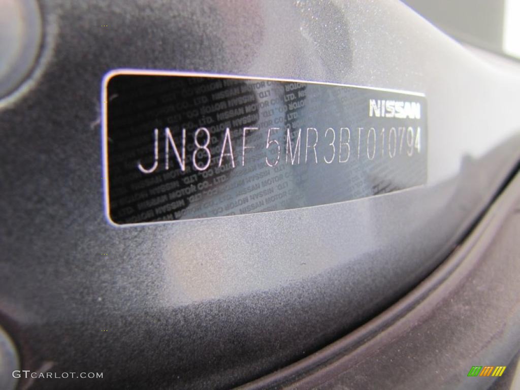 2011 Nissan Juke SV Info Tag Photos