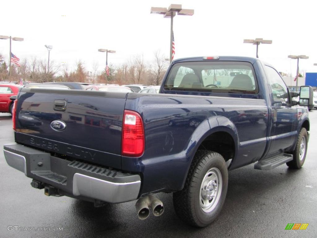 Dark Blue Pearl Metallic 2010 Ford F250 Super Duty XL Regular Cab Exterior Photo #46590693