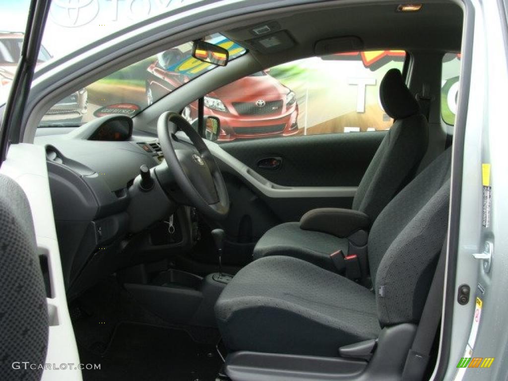 2010 Toyota Yaris 3 Door Liftback Interior Color Photos