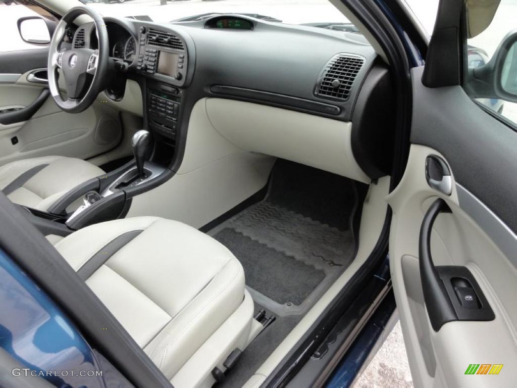 Parchment Interior 2006 Saab 9-3 Aero Sport Sedan Photo #46591193