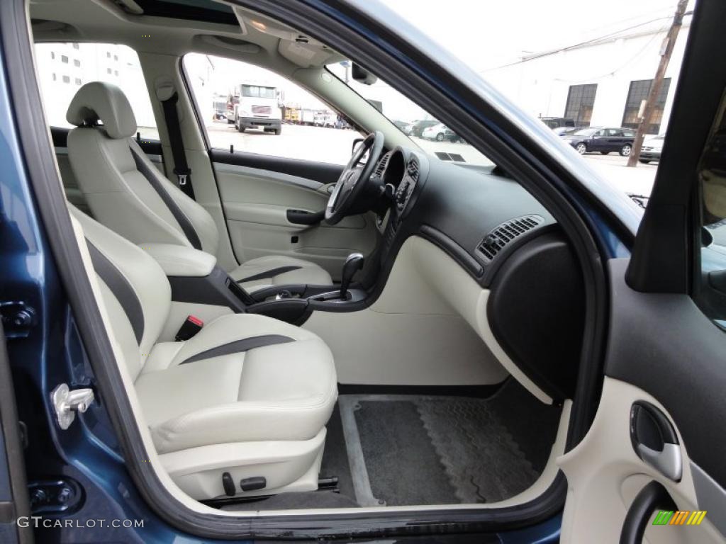 Parchment Interior 2006 Saab 9-3 Aero Sport Sedan Photo #46591214