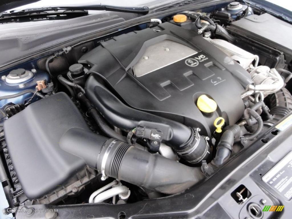 2006 Saab 9-3 Aero Sport Sedan 2.8 Liter Turbocharged DOHC 24V VVT V6 Engine Photo #46591418