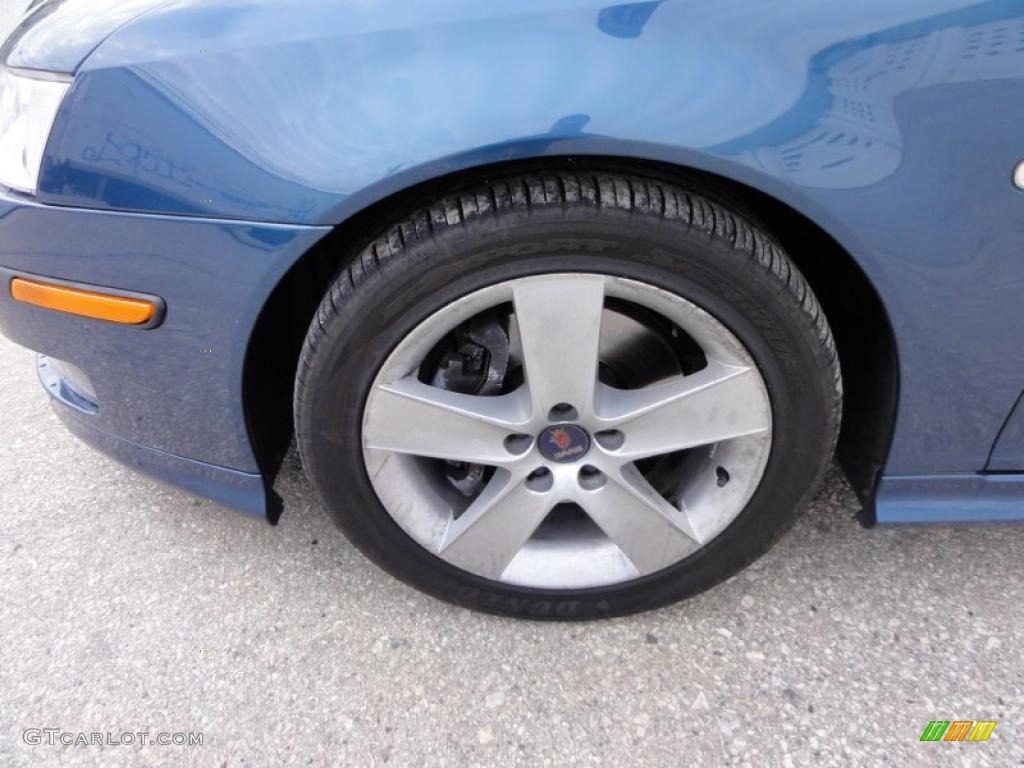 2006 Saab 9-3 Aero Sport Sedan Wheel Photo #46591448
