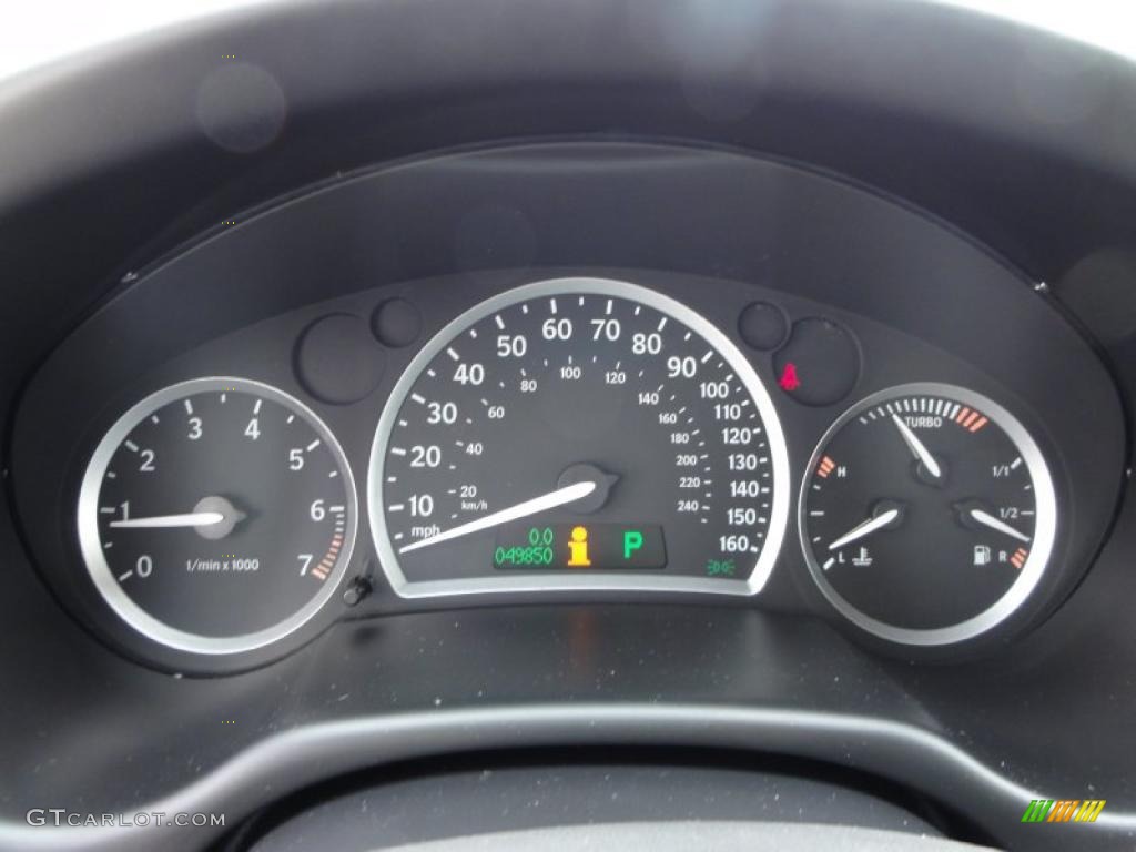 2006 Saab 9-3 Aero Sport Sedan Gauges Photo #46591511