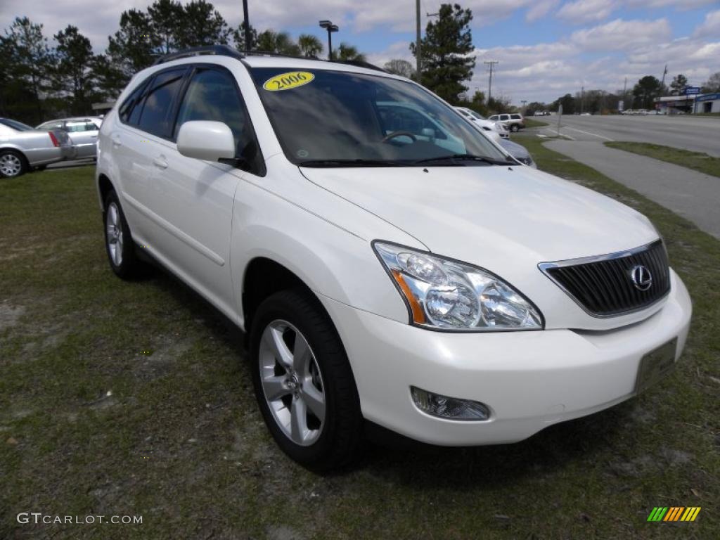 2006 RX 330 - Crystal White Pearl / Ivory photo #1