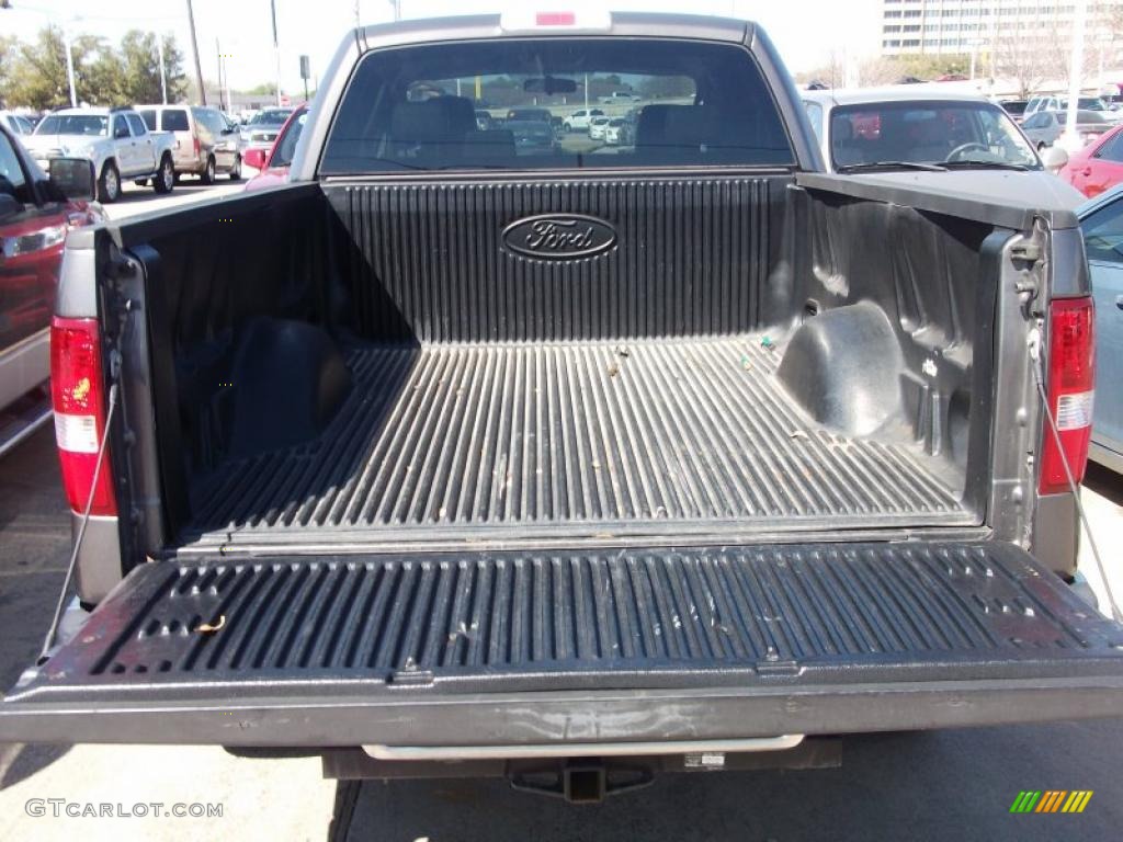 2006 F150 XLT SuperCrew 4x4 - Dark Shadow Grey Metallic / Medium/Dark Flint photo #6