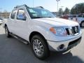 Avalanche White 2011 Nissan Frontier SL Crew Cab Exterior