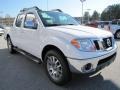 2011 Avalanche White Nissan Frontier SL Crew Cab  photo #7