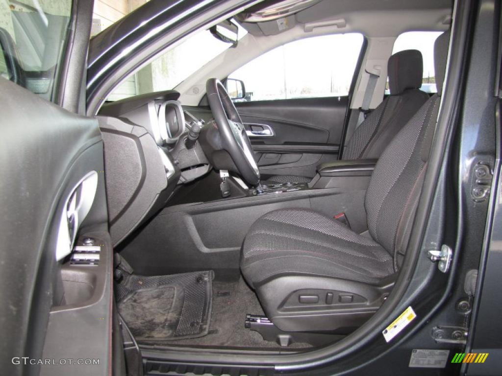 2010 Equinox LT - Cyber Gray Metallic / Jet Black photo #8