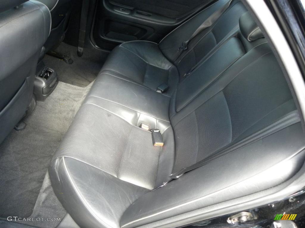 Black Interior 2003 Lexus IS 300 Sedan Photo #46593599