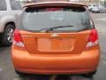 Spicy Orange Metallic 2005 Chevrolet Aveo LT Hatchback Exterior