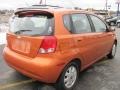 2005 Spicy Orange Metallic Chevrolet Aveo LT Hatchback  photo #12