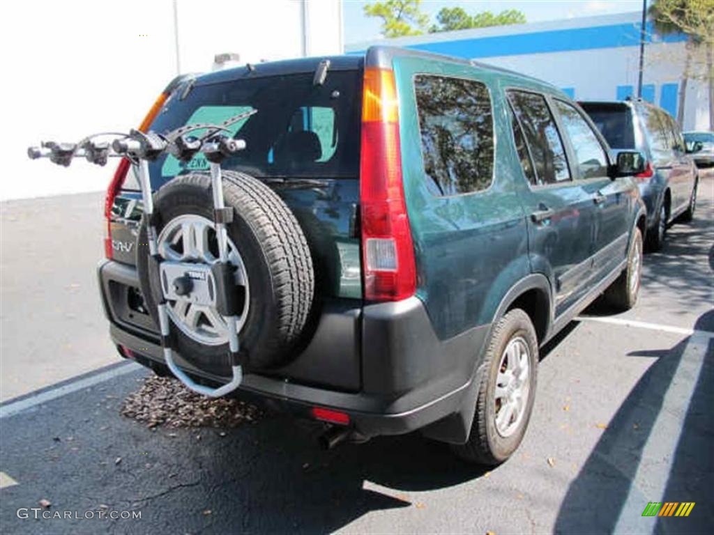 2003 CR-V EX 4WD - Clover Green Pearl / Gray photo #2