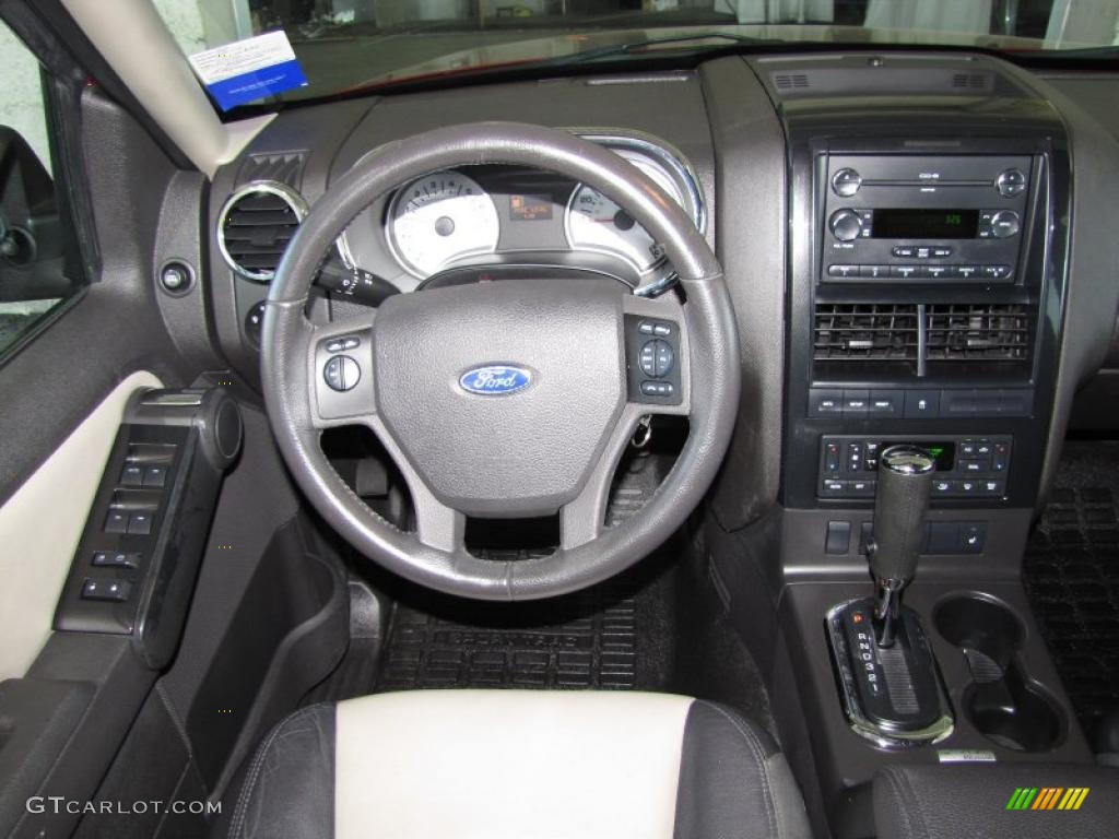 2008 Ford Explorer Sport Trac Limited Dark Charcoal Dashboard Photo #46595531