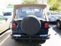 1989 Spinnaker Blue Jeep Wrangler Sahara 4x4  photo #3