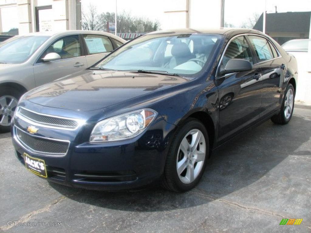 Imperial Blue Metallic 2010 Chevrolet Malibu LS Sedan Exterior Photo #46596365